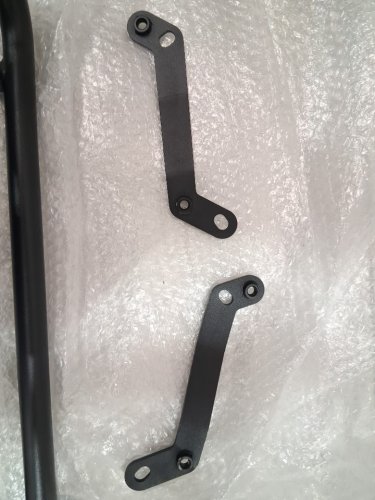 Mantt Side Crash Cover Guards for DR650 1996-2025 Saddle bags - Matte Black - (model:‎ B0DYJMPHDZ) image 4