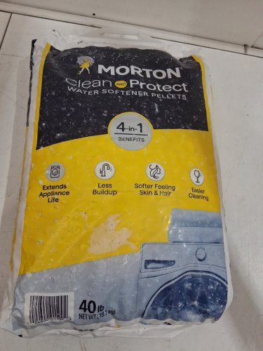 Morton Clean and Protect Water Softener Salt Pellets - 40lbs image 3