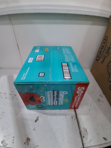 124PK pampers baby dry ultra fragrance free 3x protection diapers - size 6 (35lb+) image 3
