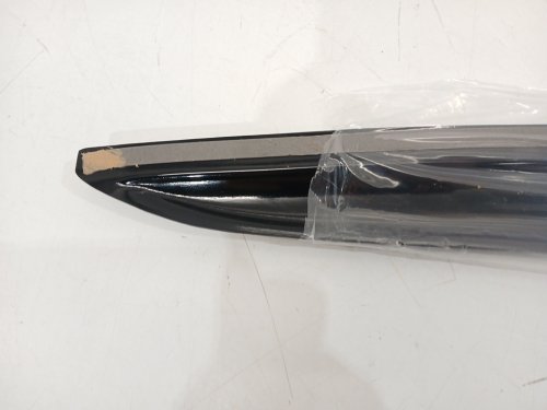 2PC KPY Tape-On Rain Guard Side Window Vent Deflectors Visor - For 2021-2024 Kia Sorento - black image 4