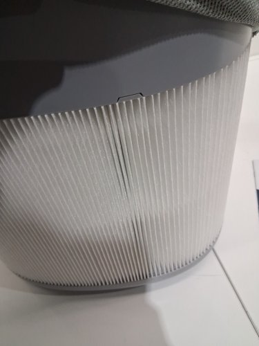 blueair pure 211i max hepasilent dual filtration large home smart air purifier - 1524 sq.ft - white/grey (model: 3613111100) image 6