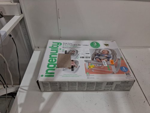 INGENUITY 3-IN-1 GROW WITH ME BOUNCER & ROCKER - 6-40 LBS - NEUTRAL (MODEL: 17499) image 2