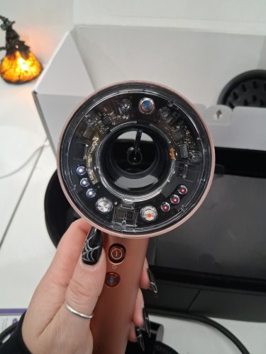 5PC DYSON SUPERSONIC NURAL HAIR DRYER - AMBER SILK (MODEL: HD16) image 7