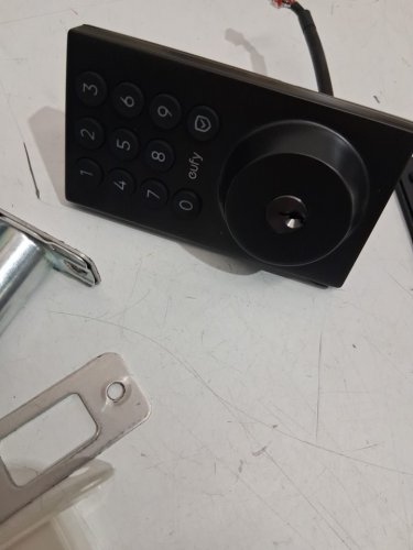 eufy smart lock c30 keyless entry door lock with app connection - POLISHED NICKEL (model: t85d0) image 8