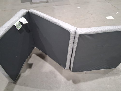 TRI-FOLD FOAM MATTRESS - 75" X 25" X 4" - GREY image 6