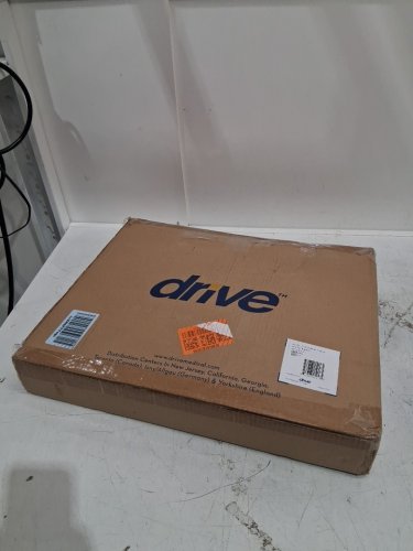 Drive Wedge Wheelchair Cushion - 20" x 16" x 3" - Blue / Grey image 2