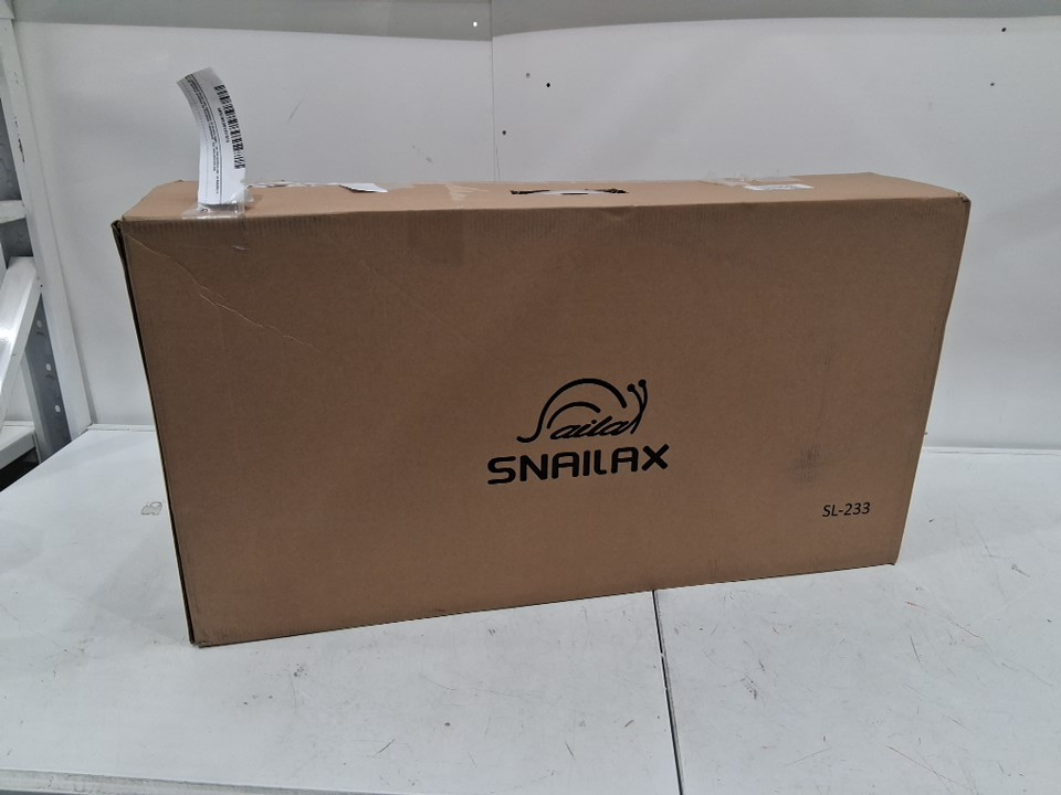snailax shiatsu neck, shoulders & full back kneading shiatsu/rolling massager with heat - grey (model: sl-233) image 2