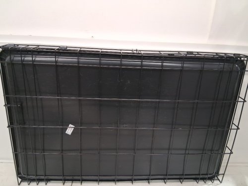 Best Pet Care Crate Metal Foldable Single Door Dog Cage with Removeable Tray - Large - Black (Model: TY-PC360-BLACK) image 4