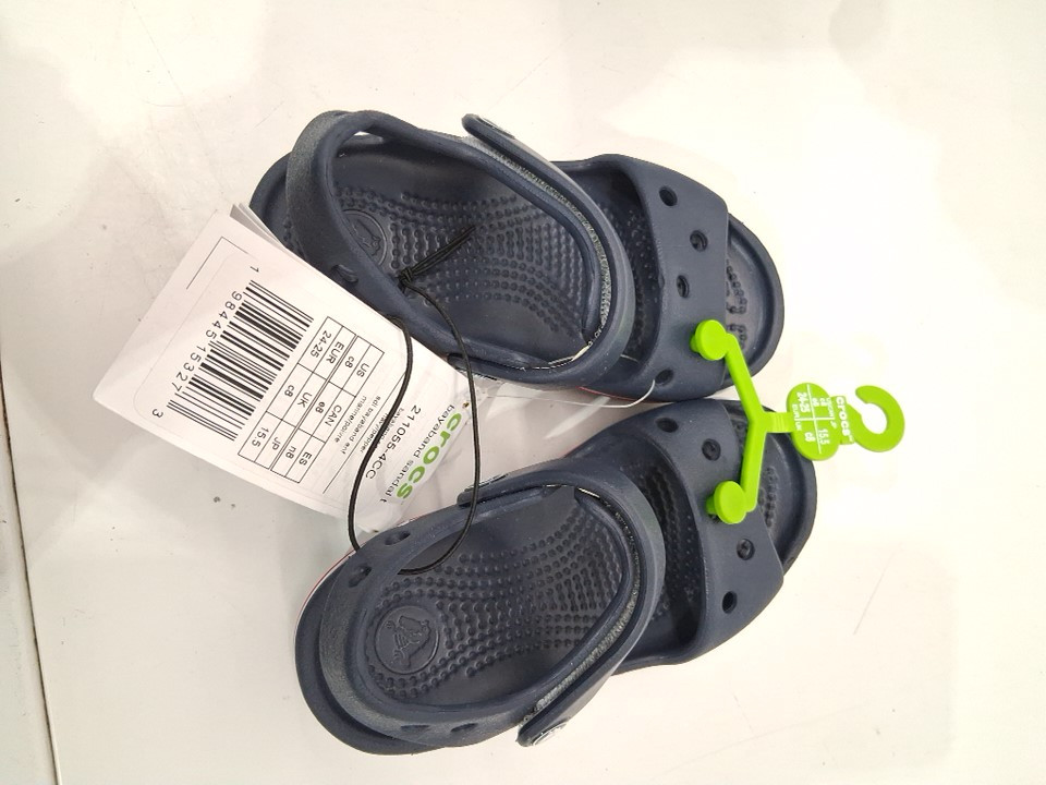 CHILDREN'S Crocs Bayaband  Flat Sandal - SIZE 8 - NAVY (style:1864445) image 2
