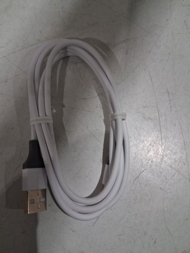 SCOSCHE STRIKELINE 4FT BRAIDED LIGHTNING USB C CABLE - white/grey (I3BRSR) image 3