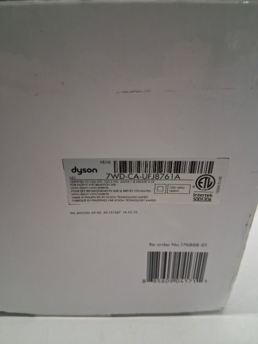5PC DYSON SUPERSONIC NURAL HAIR DRYER - AMBER SILK (MODEL: HD16) image 4