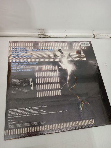 (1LP) ACDC "Blow Up Your Video" 50th Anniversary Special Edition Gold Coloured Vinyl Record image 4