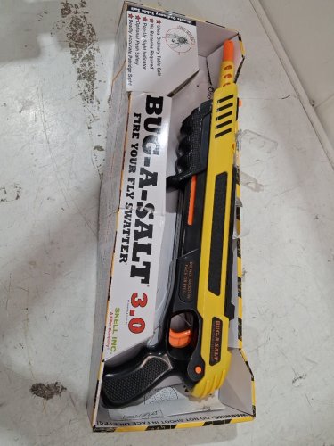 BUG-A-SALT 3.0 UPGRADED BUG SWATTER SALT GUN - YELLOW/BLACK image 3