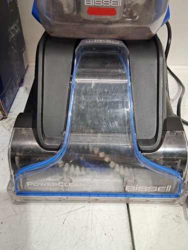 BISSELL POWERCLEAN POWERFUL & LIGHTWEIGHT TURBOBRUSH PET UPRIGHT CARPET CLEANER - 120V - BLUE - (MODEL:3939C) image 5