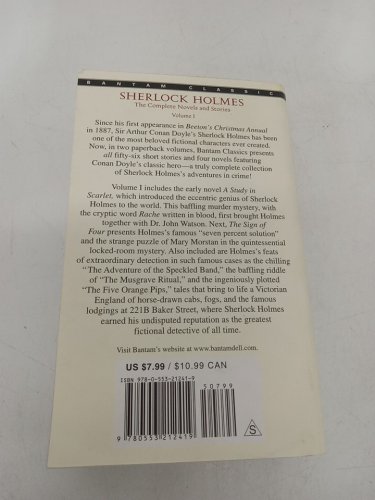 (Paperback) Sherlock Holmes: The Complete Novel and Stories (Volume 1) by Sir Arthur Conan Doyle image 3
