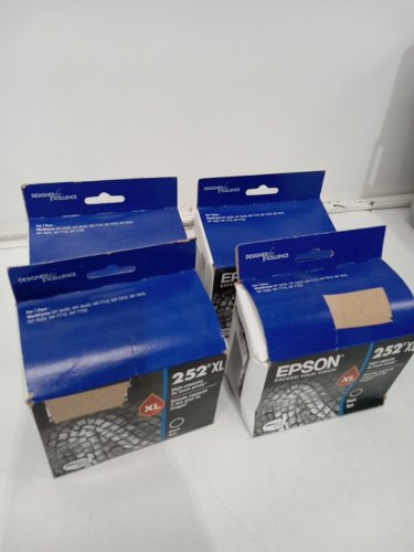 4 Epson 252 XL DURABrite Ultra High Capacity Ink Cartridge - Black (model:T252XL120-S/cp) image 2