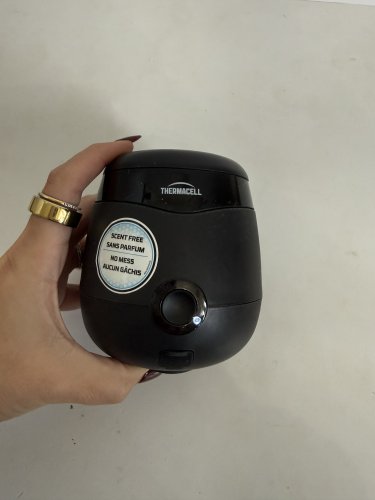 THERMACELL E-SERIES RECHARGEABLE MOSQUITO REPELLENT WITH 20 FEET ZONE - BLACK image 4
