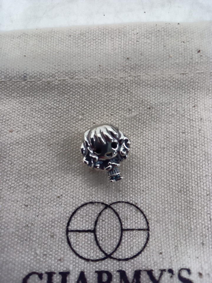 womens PANDORA X CHARMY HERMIONE GRANGER  harry potter charm - 14mm - s925 sterling silver image 2