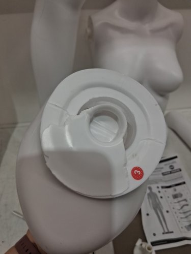 SereneLife Female Form-Detachable Full Body Mannequin with Stand - 68.9" - white (model: SLMAQFE5) image 5