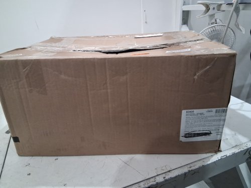 STAINLESS STEEL CAT LITTER BOX WITH LID AND SCOOP - 17" X 13" X 6" - GREY/SILVER (MODEL: PSK202) image 2