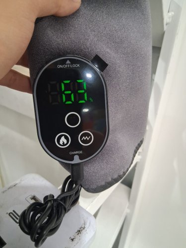 BAISEMAIN HEATED VIBRATING FOOT MASSAGER BRACE - BLACK - (MODEL: 10240102) image 4