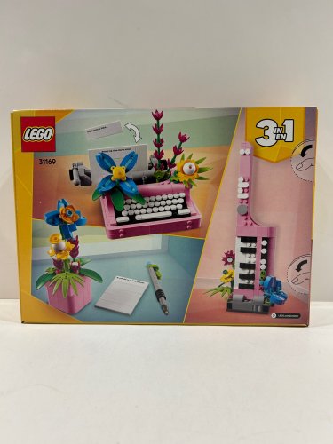 363pc Lego - creator - typewriter and flowers **3 in 1** (31169) image 3