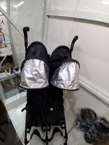 Ingenuity 3Dlite Double Umbrella Stroller - Each Seat up to 50 Pounds cap - Black (MODEL:31923) image 5