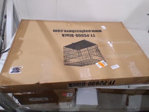 BestPet Double-Door Metal Dog Crate with Divider - extra large/ 42" - black (model: TY-PC600-BLACK) image 3