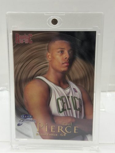 Fleer brilliants 1998-99 Paul Pierce Rookie Card #110 image 2