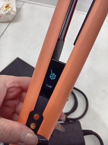 dyson airstrait wet to dry hair straightener - LIMITED EDITION APRICOT/ TOPAZ  (model: ht01) image 13