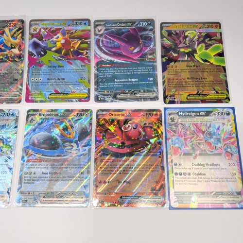 10 Assorted Pokemon Rare Foil EX Collector Trading Cards image 4