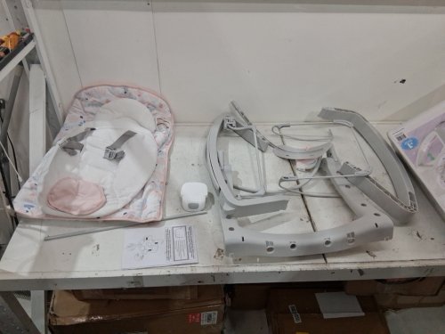 Ingenuity Keep Cozy 3-in-1 Grow with Me Vibrating Baby Bouncer Seat & Infant to Toddler Rocker - 6-40lbs Capacity - pink/grey (MODEL: 12909) image 2