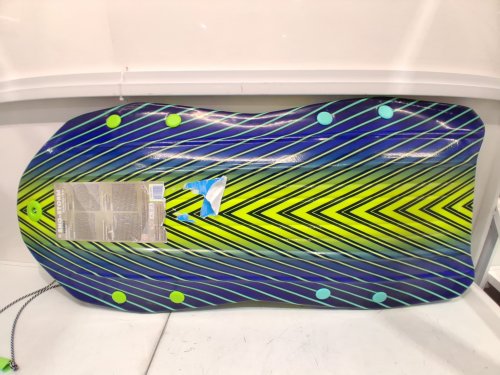 sno storm vipernex foam snow sled with tow rope- 50"- green/blue (model: 2000509) image 5
