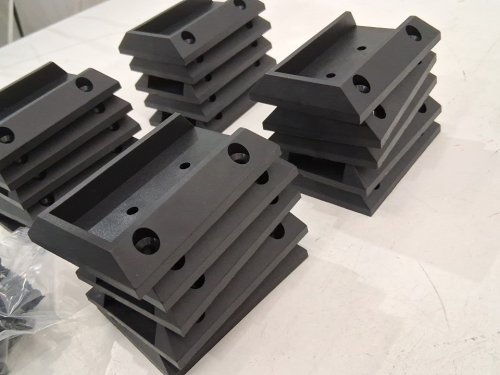 20pk Muzata Deck Railing Brackets Connectors for 2" x 4" Wood Post - Hassle-Free Installation, Sturdy & Durable - black image 4