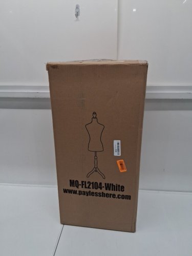 MEETINGHOME DRESS FORM MANNEQUIN - 58" - 67" - WHITE/BEIGE - (MODEL: MQ-FL2104-WHITE) image 2