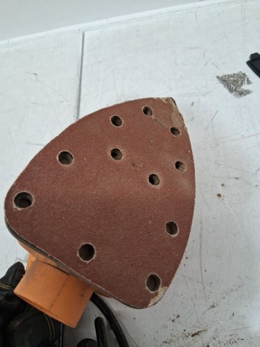 DEKOPRO Electric Power Mouse Detail Sander - 13000RPM - yellow/black (model: dkds180g1) image 5