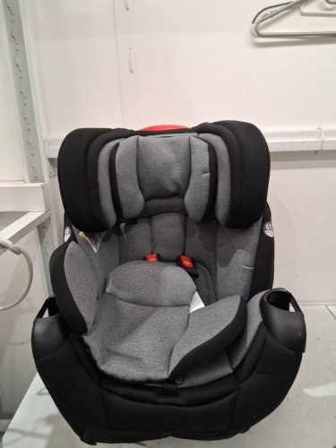 Evenflo SYMPHONY DLX ALL-IN-ONE CONVERTIBLE CAR SEAT WITH EASY CLICK INSTALL - Ashland Grey (MODEL: 34612173C) image 3
