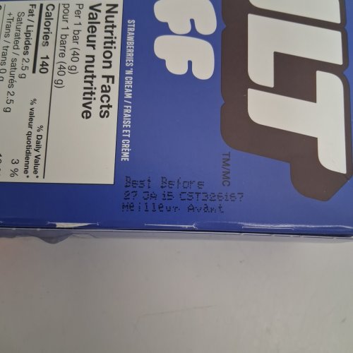 14pk built puff gluten free protein bars - 17g of protein each - COOKIES 'N CREAM/PEANUT BUTTER CUP image 4