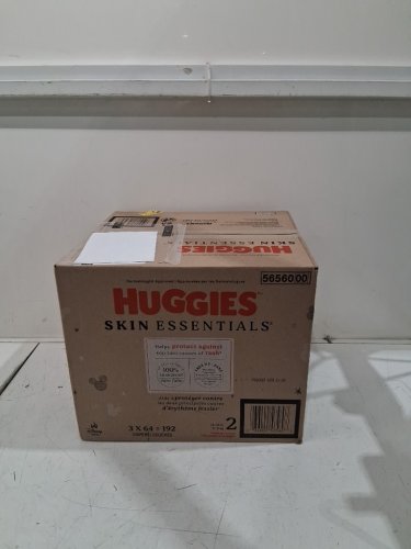 192pk Huggies skin essentials disposable baby diapers - size 2 (12-18lbs) - disney mickey mouse image 2
