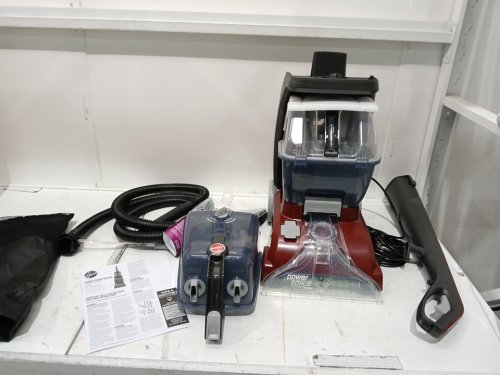 HOOVER POWER SCRUB DELUXE CARPET CLEANER/SHAMPOOER - RED (MODEL: FH50150VCD) image 3