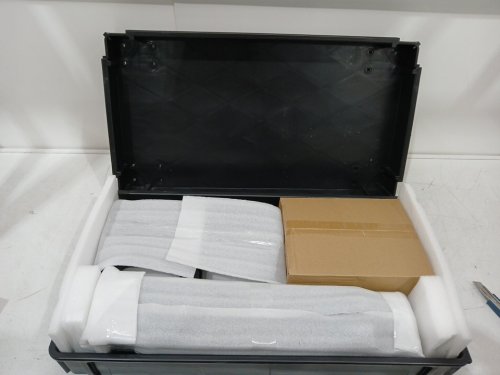 VEVOR Utility Service Cart - 2 Shelf - 37.4" x 25.6" x 33.5" 550 LBS MAX- Black (MODEL: JY-BS) image 5