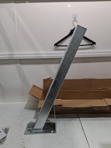vevor boat trailer winch stand - fits 3" x 3-4" trailer tongue - alloy steel (model : 1901) image 4
