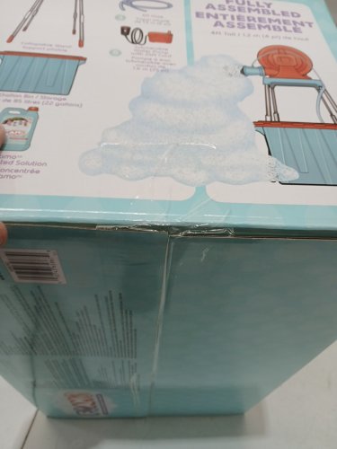 little tikes foamo foam machine with 10 min set up and easy to clean - blue/orange (model:658679c) image 3