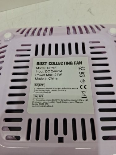 MelodySusie Touch Control Nail Dust Collector - 4500RPM - Purple Sprof (Model: SProF) image 6