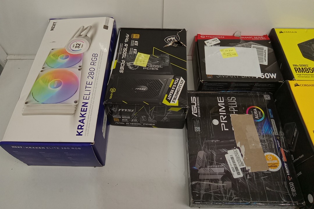 10 ASSORTED PC LOT COMPUTER PARTS &… King of the North Auction