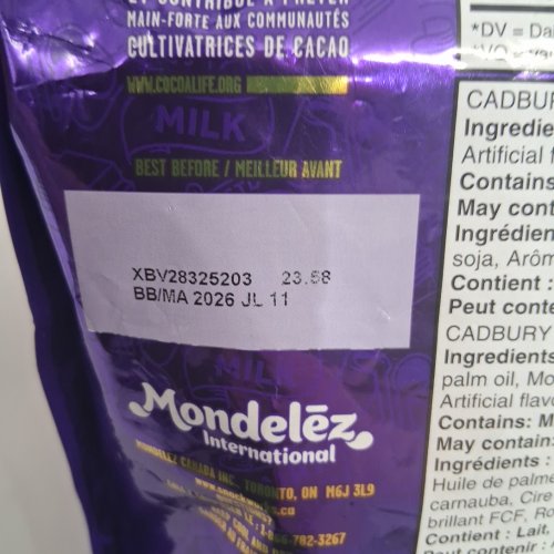 45pk *Recently expired* cadbury dairy milk assorted mini bars - 810g image 3