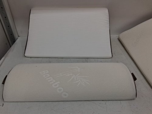 3PC LUNIX ORTHOPEDIC MEMORY FOAM BED WEDGE pillow set - oat brown (MODEL: LX5) image 6