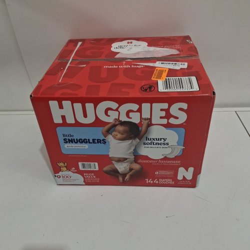 144PK Huggies Disney Baby Little Snugglers Baby Diapers - Size Newborn (up to 10lb) - disney Winnie the Pooh (model: 5573703) image 2