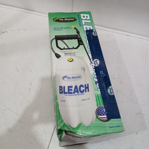 FLO MASTER BLEACH AND CHEMICAL SPRAYER - 1.5GAL - WHITE (MODEL: 1415BC) image 2