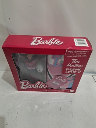 2PC Tim Hortons Box Set PWHL Barbie Hockey Player Doll & Blanket Blonde (MODEL: 2629874) image 4